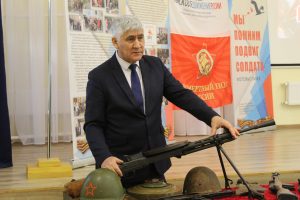 Уроки мужества и патриотические выставки прошли в школах Приволжского района Астраханской области